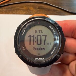 Suunto Ambit3 Peak Black and Orange Smartwatch